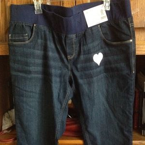 Sandy & Marcie's Maternity Capris M 8-10